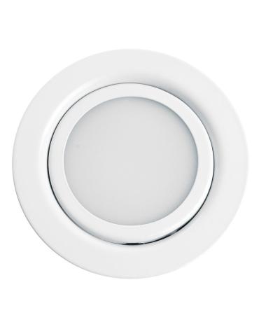 Св/д светильник встраиваемый Feron LN7 3W 4000K белый мебельный 70(60)*20мм