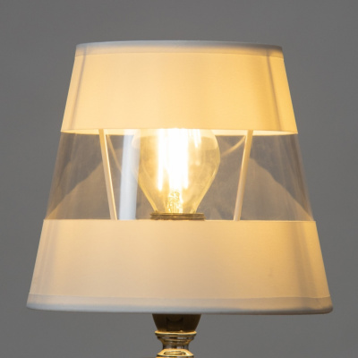 Абажур" Турман" белый Е14 15*15*13см