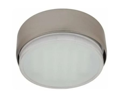 Потолочный светильник накладной GX53-FT8073 25*82мм сатин-хром металл Ecola