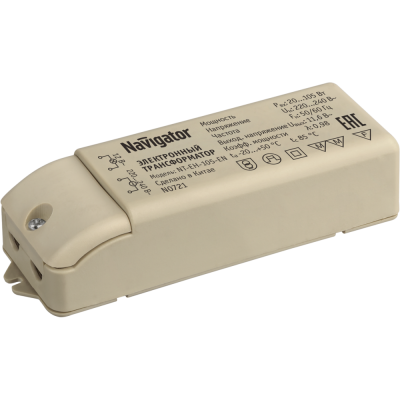 Трансформатор для галоген.ламп Navigator NT-EH-105W-EN 94433