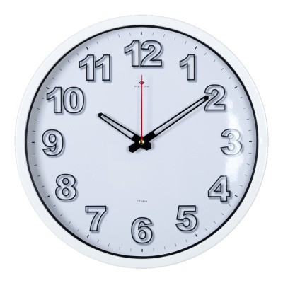 Часы 21 век "Рубин" 3027 (30*27) (d=30см)