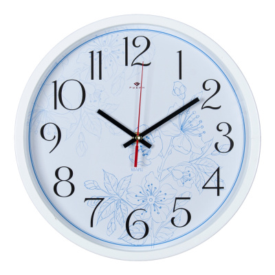 Часы 21 век "Рубин" 3027 (30*27) (d=30см)