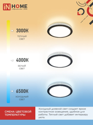 Светильник полтолочный ASD св/д 75W(6000lm) 4K-6К с пультом 500*55 AFINA