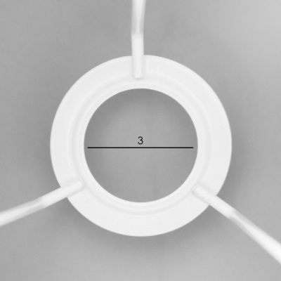 Абажур" Оригами" белый Е14 14*16*13,5см