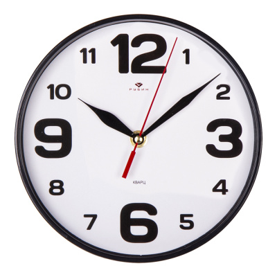 Часы 21 век"Рубин" 2019 (d=19.5см)