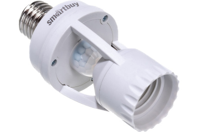 Датчик ИК движения в патрон Е27 60ВТ до 6м Smartbuy