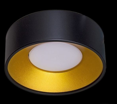 Потолочный светильник накладной S253116-001RT GX53 BK+GD 50*140 