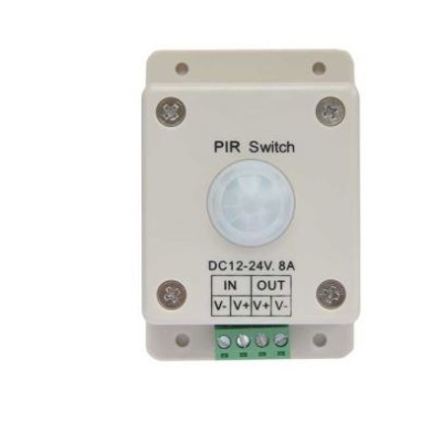 Контроллер Ecola 96W 12V 8A автомат.выкл. с ИК датчиком движения PIR096ESB