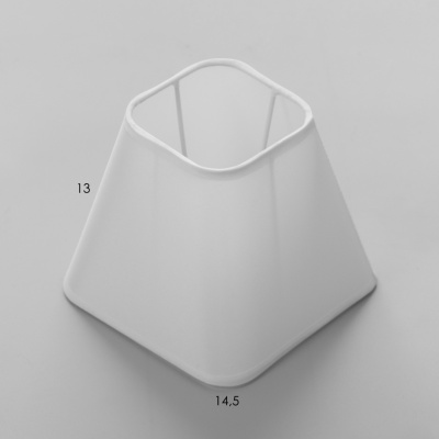 Абажур" Классик" белый Е14 15*15*13см