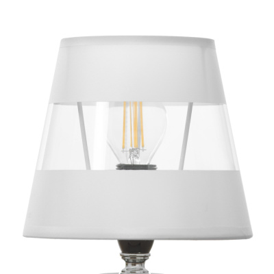 Абажур" Турман" белый Е14 15*15*13см