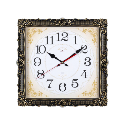 Часы 21век "Рубин" 3838 квадратные