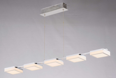 Подвес светодиодный F1890108/5Р LED CH 30W 3000К 1000*120*1200