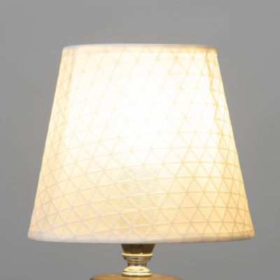 Абажур"Тримино" белый Е14 15*15*13см