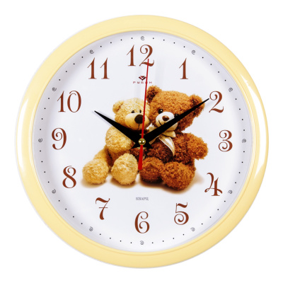 Часы 21 век 2222 2223  пластик d=22см