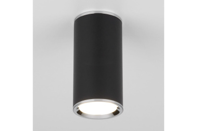 Светильник накладной спот ES DLN101 GU10 BK черный 53*105