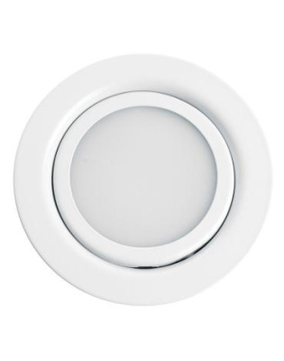 Св/д светильник встраиваемый Feron LN7 3W 4000K белый мебельный 70(60)*20мм