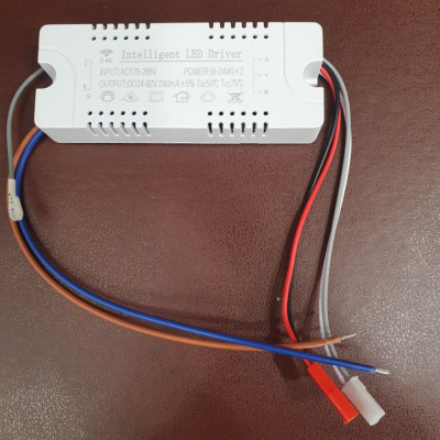 Драйвер 2,4G (8-24W)*2 для светодидных акриловых св-в Lampa 