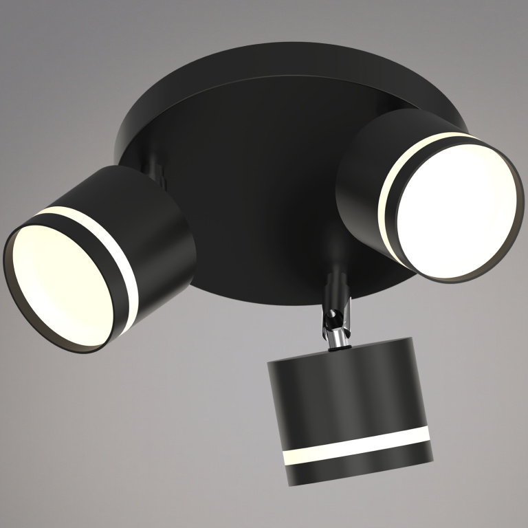 Спот потолочный S251540/3 BK+CR GX53 