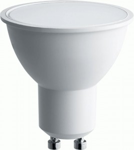 Лампа св/д Saffit GU10 7W(560lm) 6400k