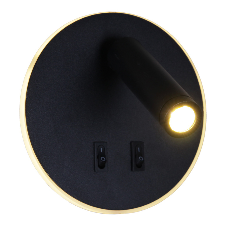 Светильник настенный S286203/1KT LED 12W BK
