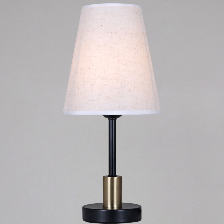 Настольный светильник S236991/1 BK+COP Е27