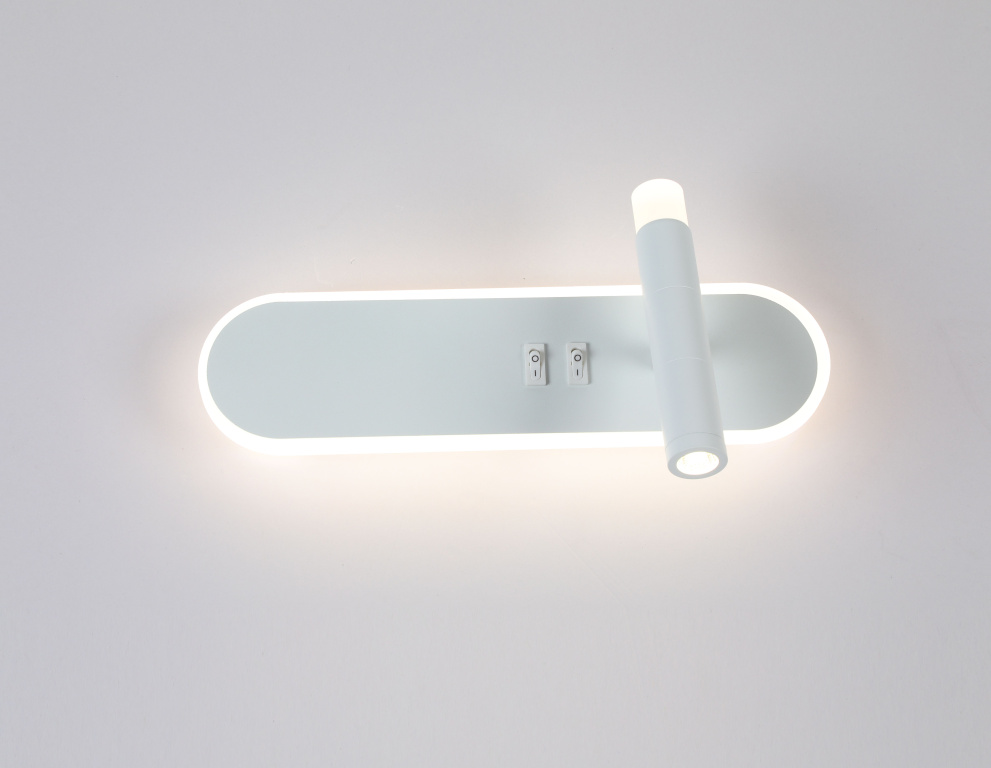 Светильник настенный F13608/290 WT LED30W 300*150*95 белый