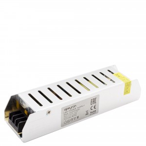 Блок питания APEYRON для св/д лент(слим-металл) 75W 220V-12V IP20 160*40*30 компакт