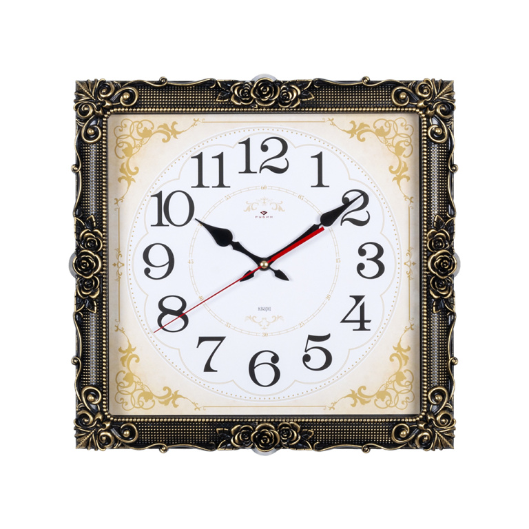 Часы 21век "Рубин" 3838 квадратные