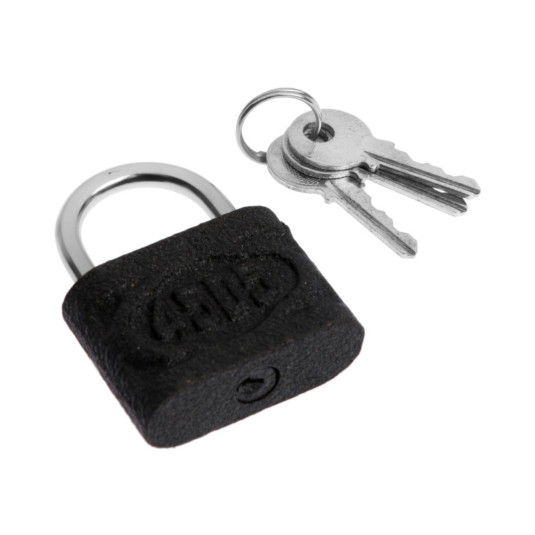 Замок навесной чугун 40мм черный