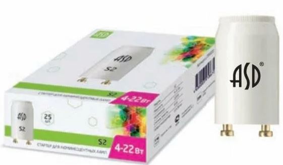 Стартер S2  4-22w  220-240v ASD