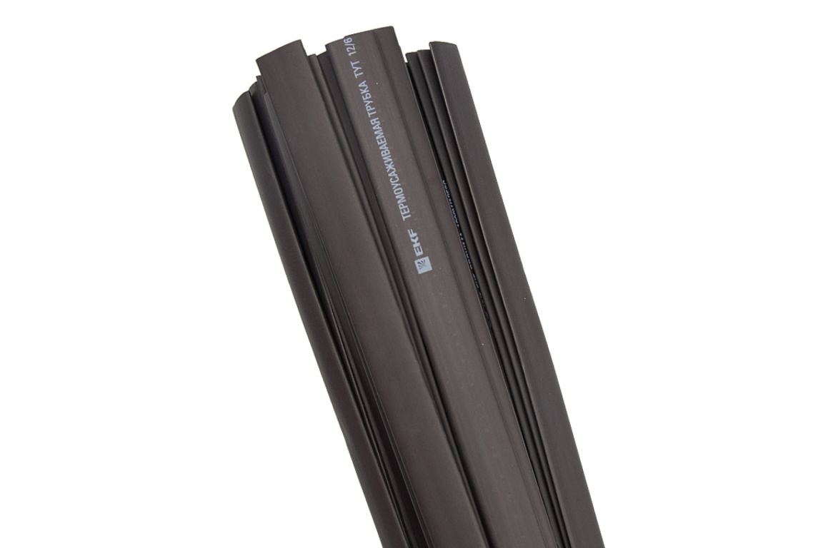 Термоусад.трубка EKF 25/12,5мм 1м ТУТ