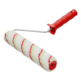 Валик "Эмали" с ручкой 250 мм ворс 12 мм D36мм D ручки 6мм полиамид/ Сибртех