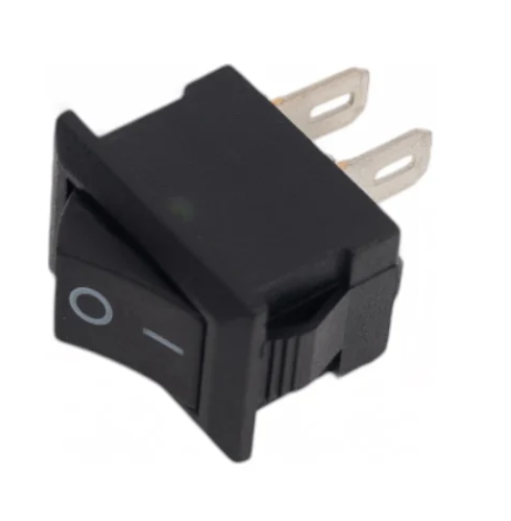 REXANT выкл. клавишный Micro 250V 3А ON-OFF черный