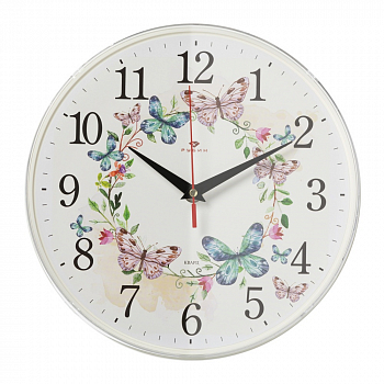 Часы 21 век"Рубин" 2524 (d=25см)