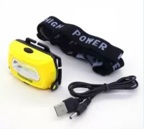 Фонарь налоб.Focusray 1057(акк.) 3W COB 3режима 