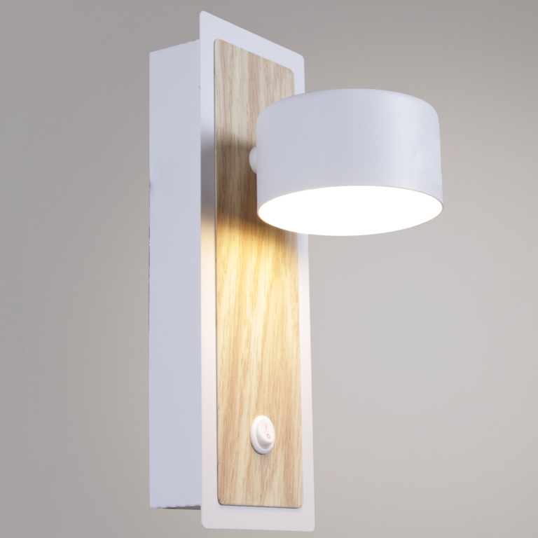Светильник настенный S212540/1 GX53 WT+WOOD