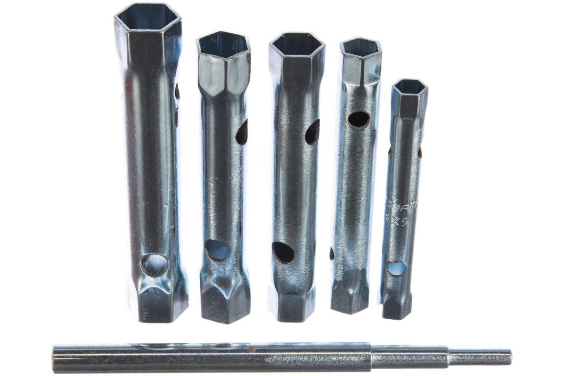 Набор ключей-трубок торцевых, 8х17 мм,6 шт. SPARTA