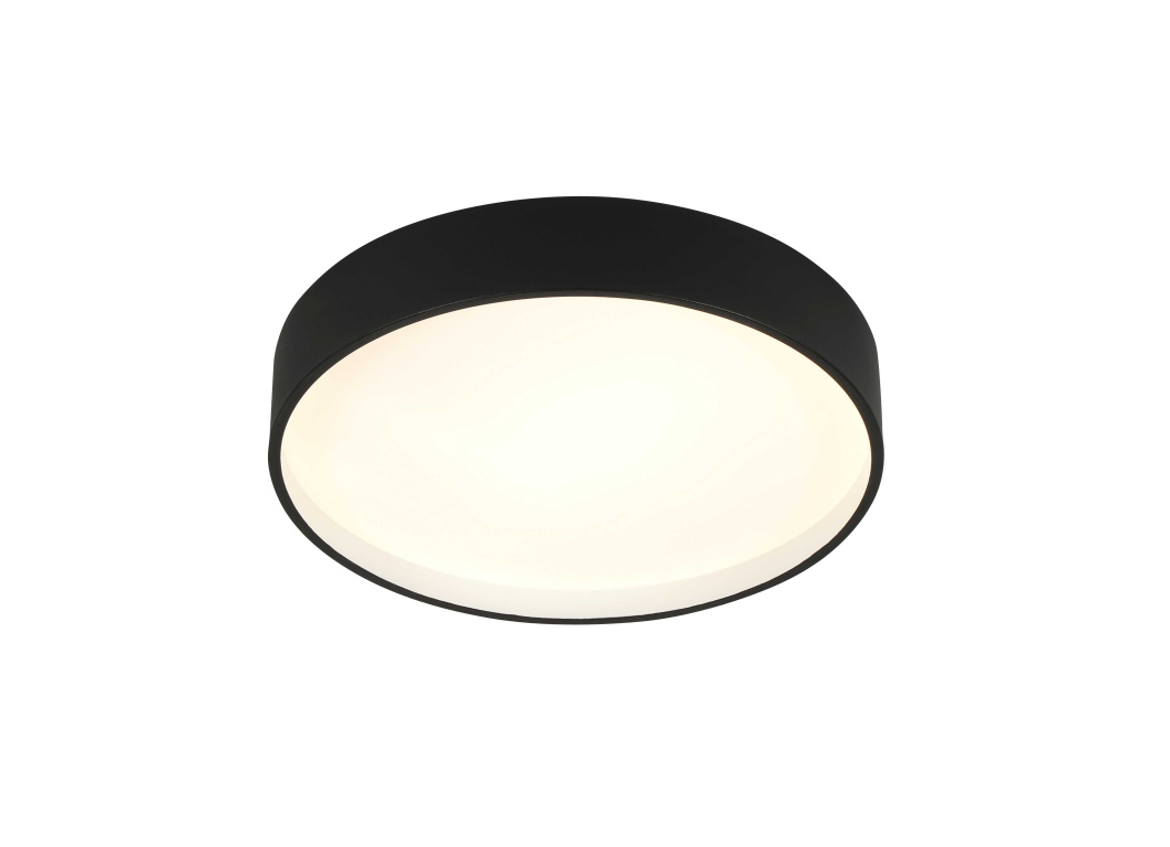 Светильник потолочный F12541/500 BLACK LED 72W 3K-6K с пультом диам.500 мм 
