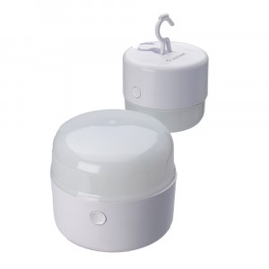 Фонарь кемпинговый пушлайт Космос 613 (3*R03) 3W (100lm), крючок, з/у, аккум.