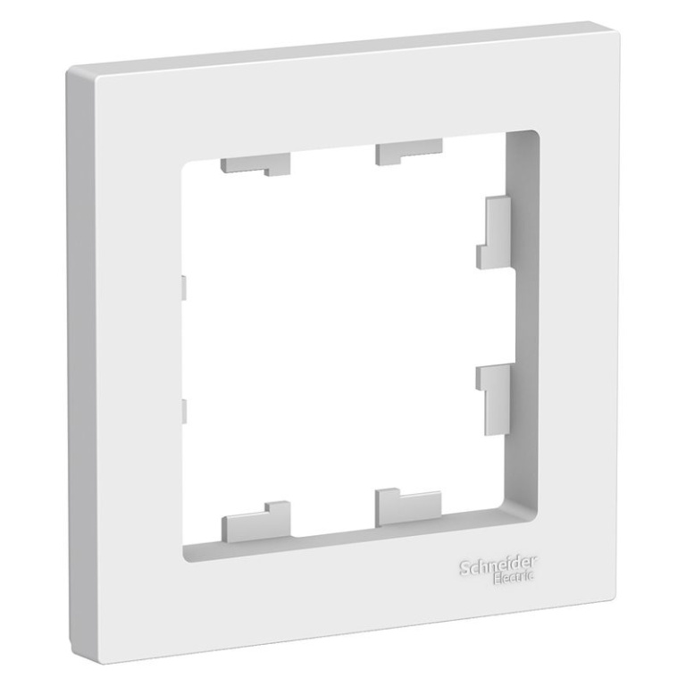 Рамка 1м СУ Schneider AtlasDesign бел
