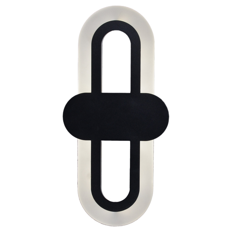 Светильник настенный S211486/1 LED BK 15W 3К-4К-6К 300*40*145