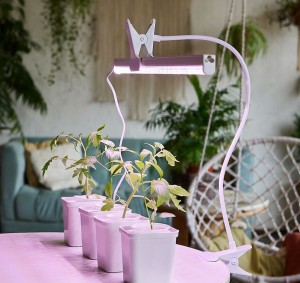 Подставка-кронштейн для фито светильников на прищепке 760мм 