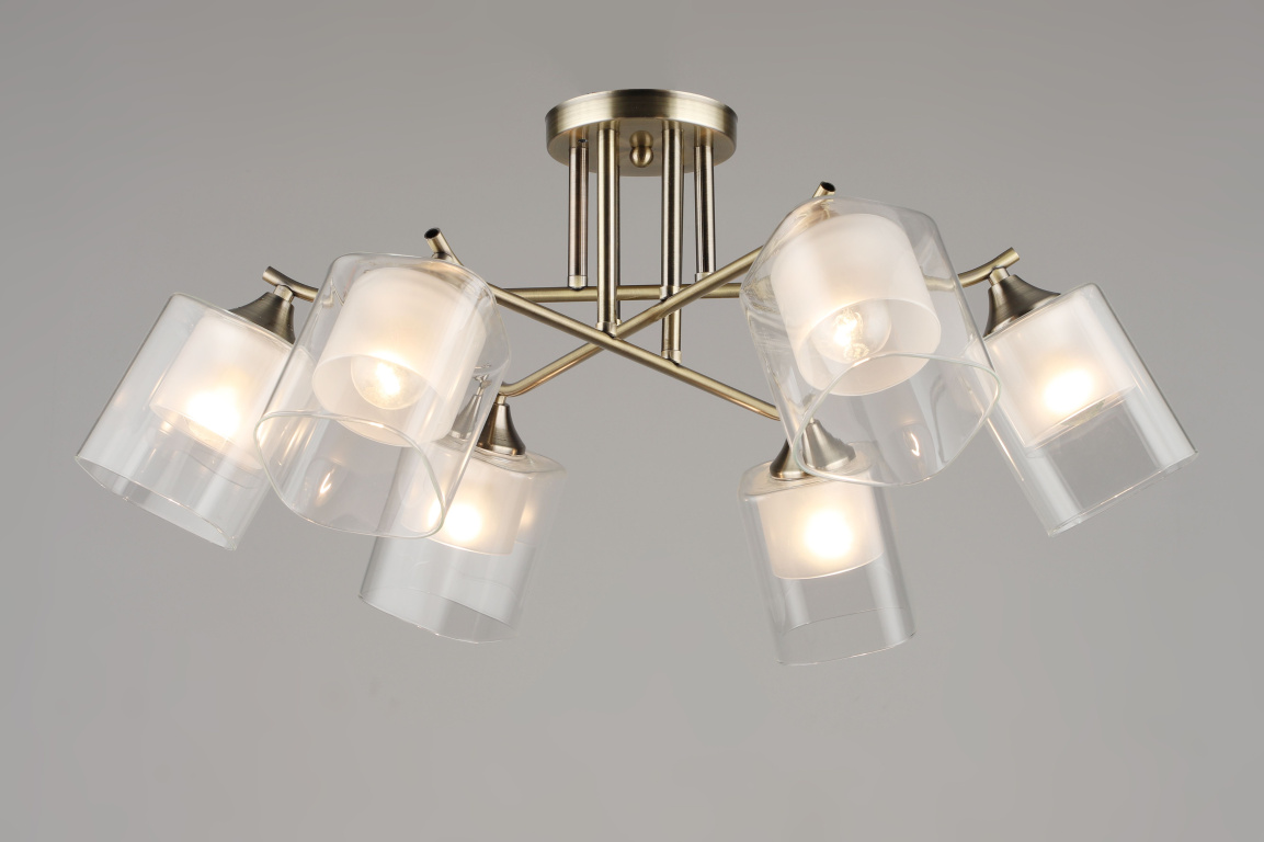 Люстра потолочная F12435/6 AB E27