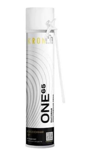 Пена монтажная бытовая " Kronbuild ONE 65" 770гр