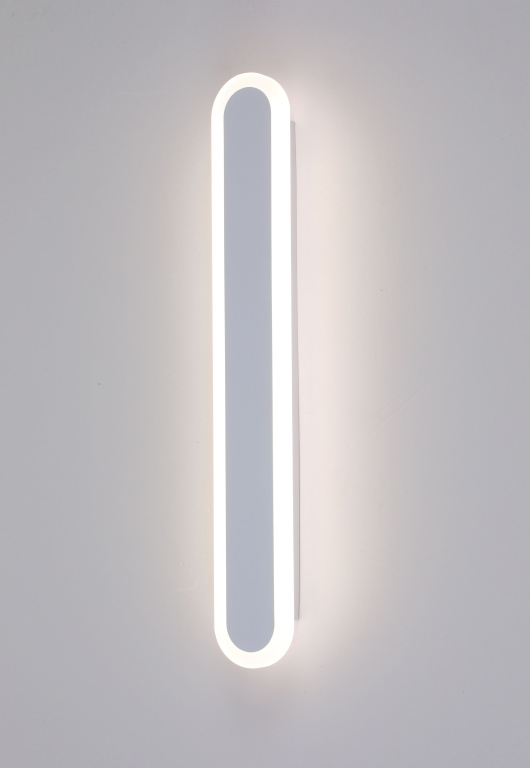 Светильник настенный F16002/400 WT LED28W 400*58*35 белый