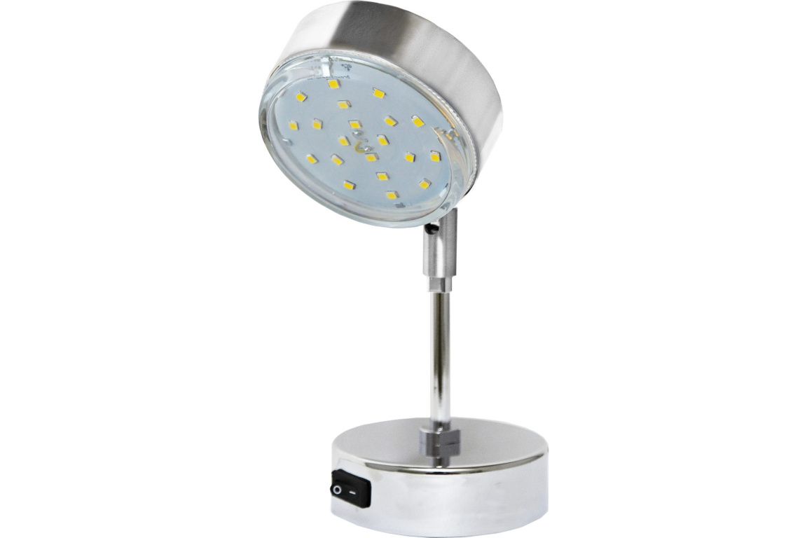 Светильник поворотный на среднем кроншт.GX53-FT4173 210*80 Хром Ecola