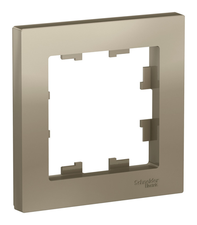 Рамка 1м СУ Schneider AtlasDesign шампань