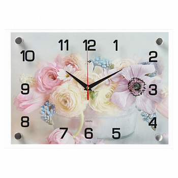 Часы 21 век 2535 стекло (25*35)