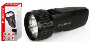 Фонарь Ultra Flash LED 3859 (акк.) 5св/д вилка 220в