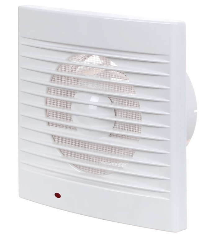 Вентилятор бытовой настенный TDM d=125мм 14вт 150м3/час Народная IP34